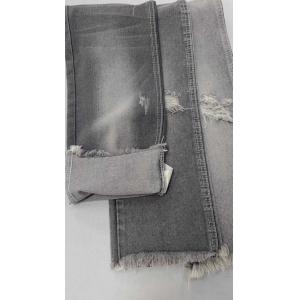China 10.6oz DARK GRAY 10x7 with full width 180cm  Left twill No Stretch Denim fabric  JSD3023DH for jeans on sale