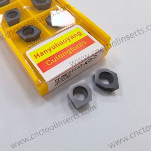 CNC Milling Insert with PVD Uncoated SDCW09T310-A30-R HYB208, Suitable for all
