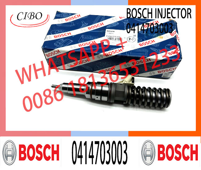 remanufactured Detroit Diesel Series 60 14.0L Rebuilt Unit Fuel Injector 0414703003 for BOSCH inyector