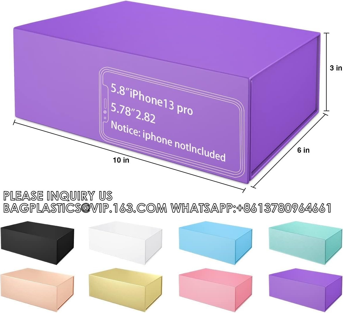 Custom Magnet Magnetic Luxury Packaging Folding Paper Gift Box Business Flap Lid Packaging Cardboard Bespoke Custom