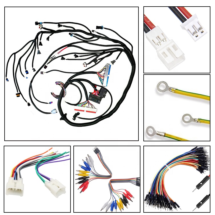 Custom JST PH XH SH Molex Crimp Dupont IDC Terminal Connector Wire Harness Cable