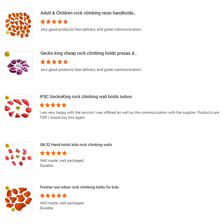 10pcs Gecko King Safety Mini Adult Rock Climbing Holds Perfect for Indoor Adventure