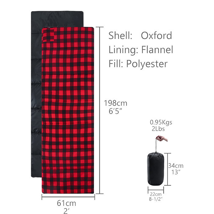 61cm Width Electric Sleeping Bag Liner , Self Heating Sleeping Bag With 5V 2A Power