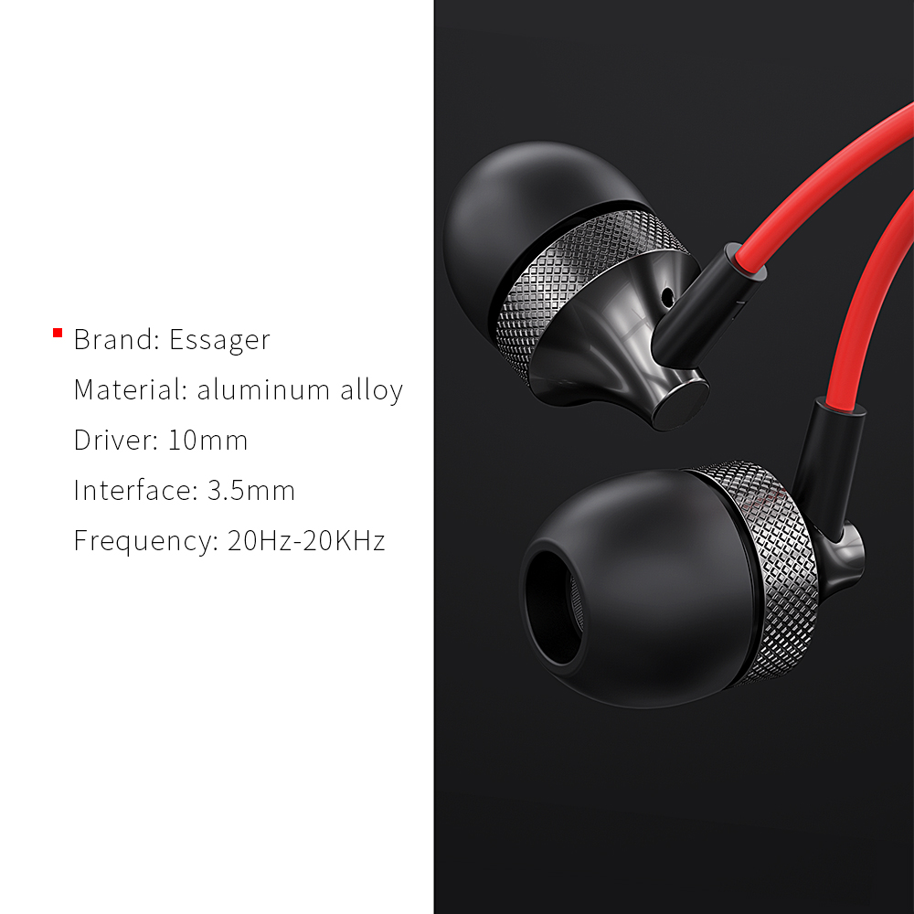 Mobile Handsfree Wired Earphones Waterproof 3.5mm For Mobile Phone