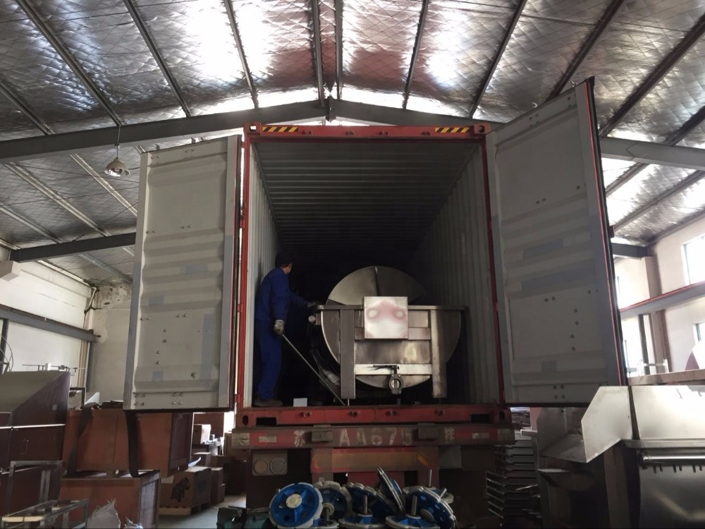 High Productivity Poultry Slaughter Machine with Stainless Steel Screw Chiller System