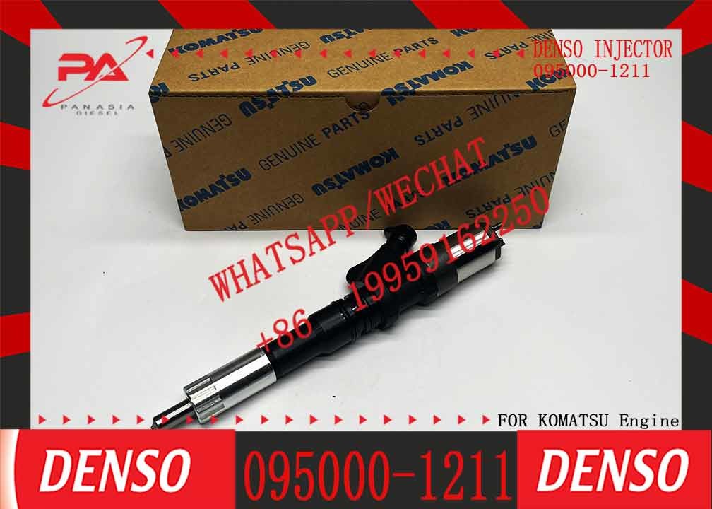 Common rail injector 0950001211 0950000800 6156113100 6156113300 095000-1211 095000-0800 6156-11-3100 6156-11-3300 For K