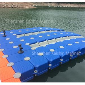 Modular Floating Dock HDPE Plastic Floating Pontoons Stable Platform For jet ski
