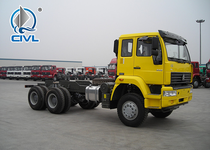 -SWZ Heavy Duty Dump Truck WD615 Diesel Engine 18 CBM Yellow Colur Tipper Truck Loading Capacity 20 Tons