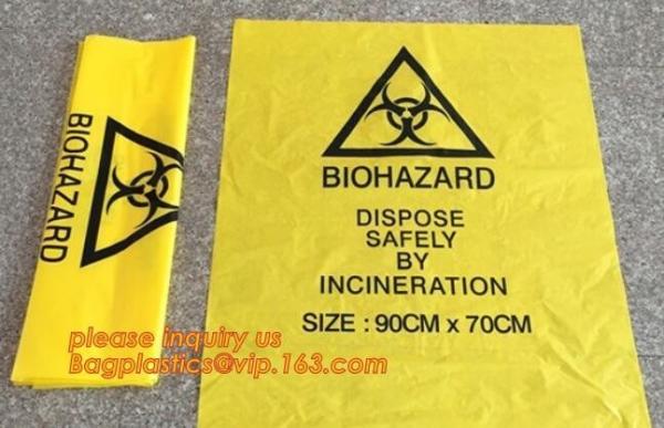 plastic biohazard medical waste bag, Biohazard Bags, Medical Waste Bags,