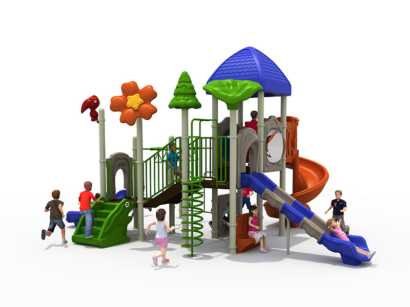 ODM Children Outdoor Water Park Project Playground Equipment Tube Plastic Slide