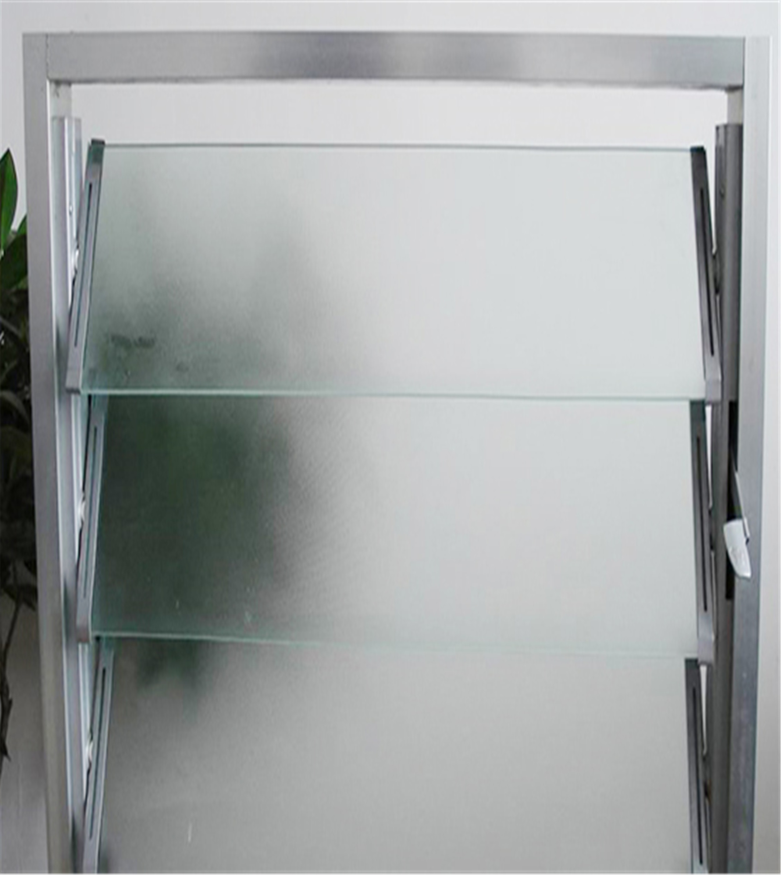 Customized Aluminum Adjustable Louvers Window Breezeway Jalousie Windows