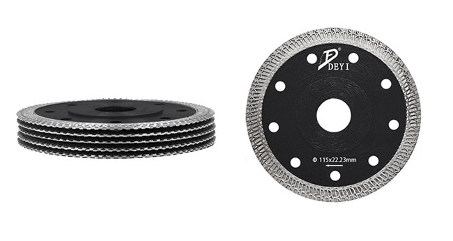 K Shape Mesh 115mm Diamond Saw Tools Tile Cutting Blade 1.4mm