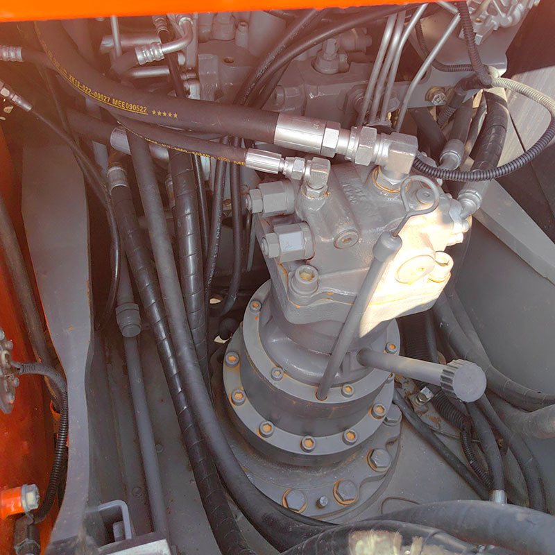 ZX120-7 Old Hitachi Mini Excavator 66KW Rated Power 0.52m3 Bucket