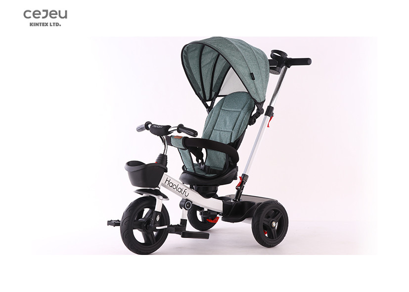 EN71 Ride On Trike With Parent Handle 8.5KG 360 Seat Rotatable