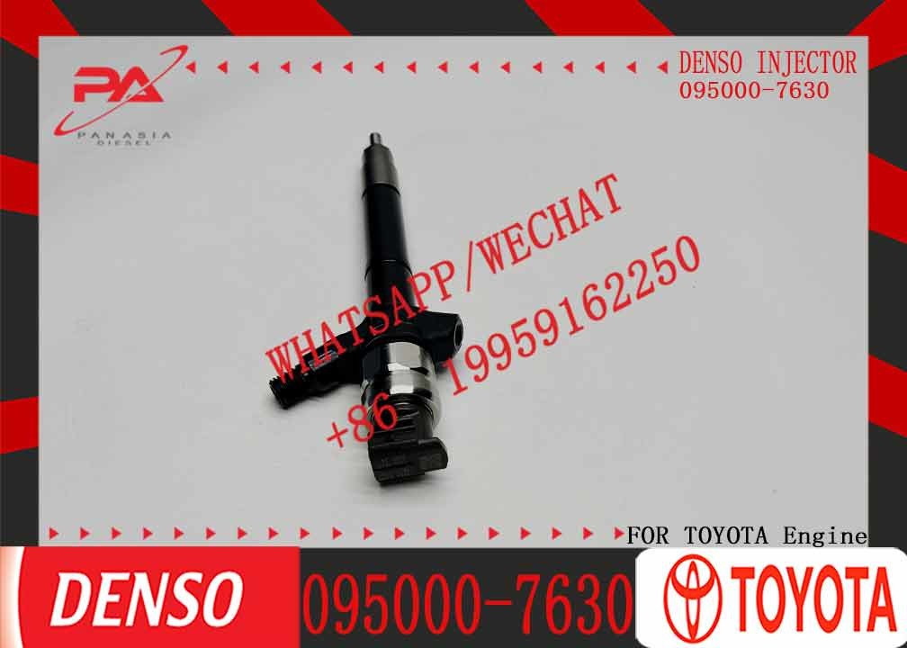 Common Rail Excavator Nozzle Diesel Engine Parts Den so Fuel Injector 095000-7630/23670-0R170 for To yota RAV4 Injector