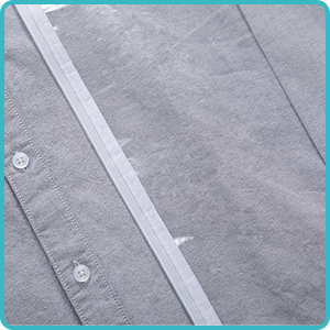 clear garment bag