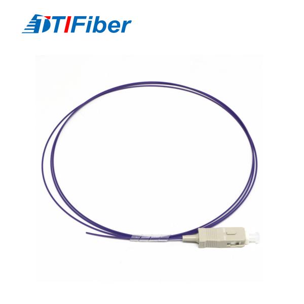 OM4 Fiber Optic Pigtail With PVC LSZH OFNR OFNP Outer Jacket Good exchangeabilit