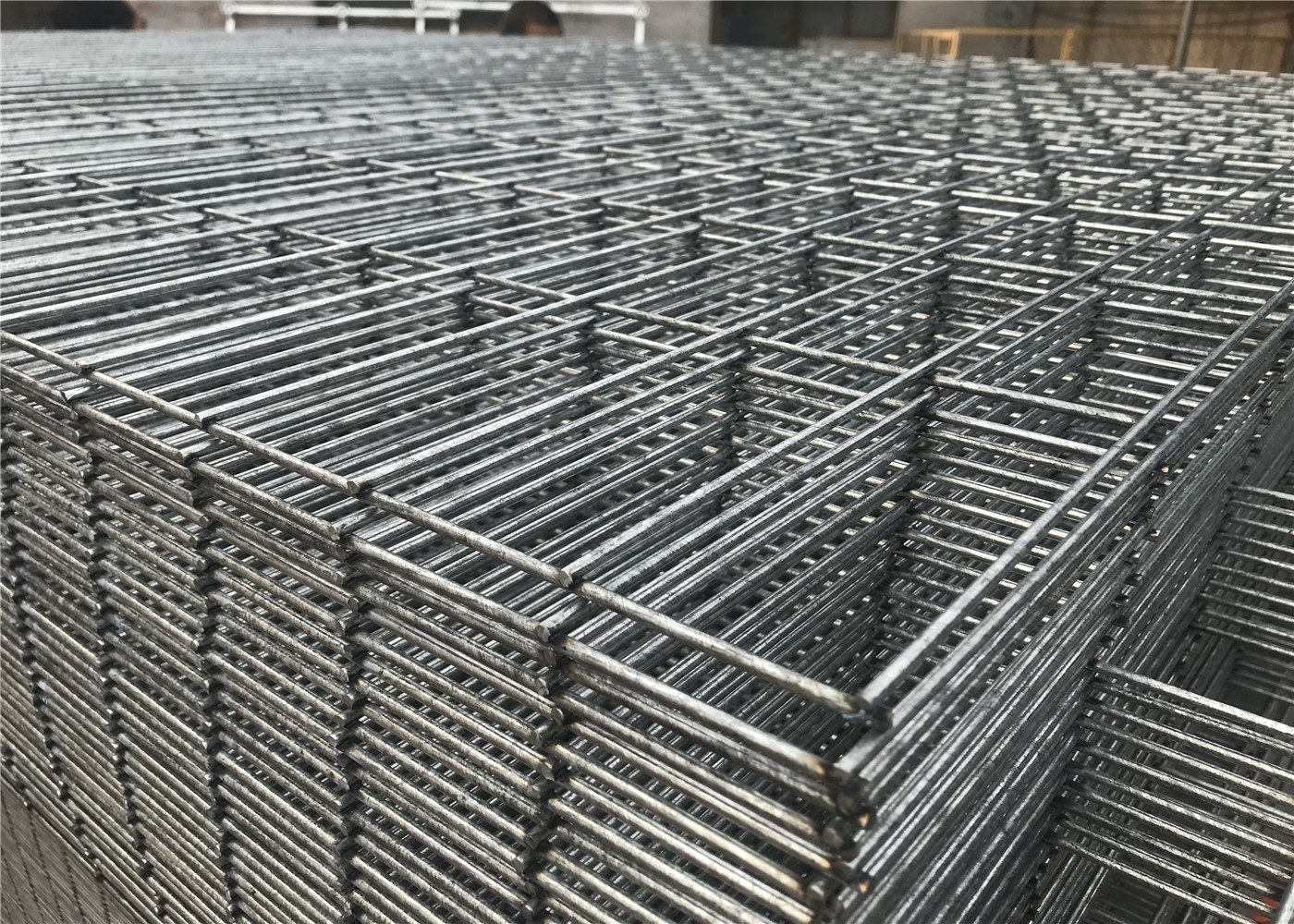 Construction Site Security Temporary Fencing Panels 84 microns hdg 2100mm*2400mm height