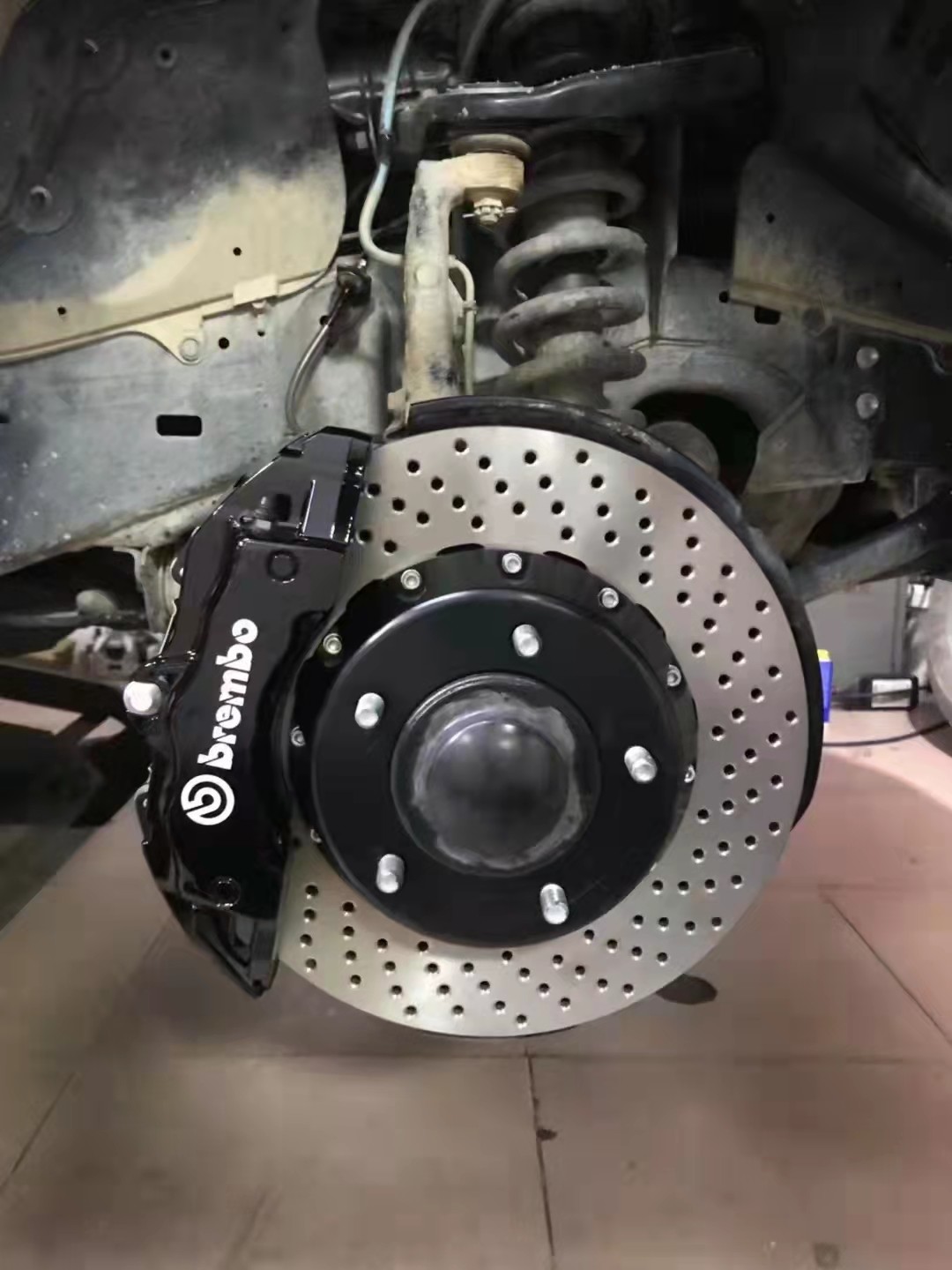 18Z System Car Brake Disc With 355*32mm For Rim Wheel 18 Inch