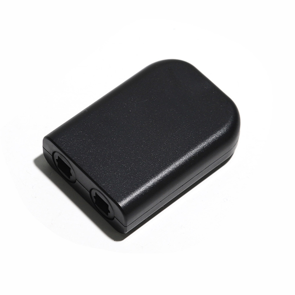 Digital Toslink Fiber Optical Splitter 1 in 2 Out Audio Adapter Cable Signal Enhancement