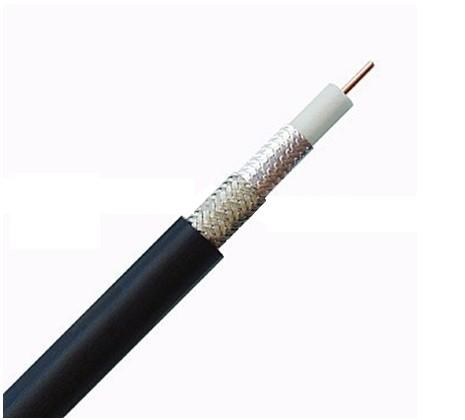 Aluminium alloy Braid RG216 Coaxial Cable , 75 Ohm Trunk Cable For Indoor CATV
