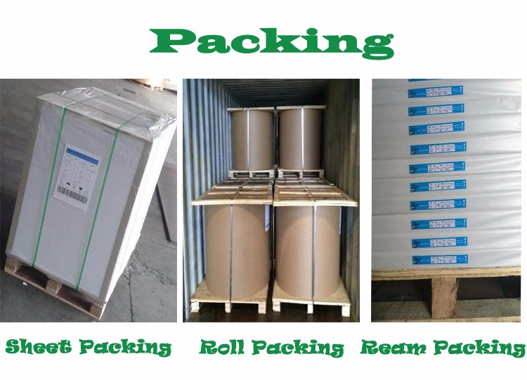 250 - 2500gsm Black Paper Board , Strong Stiffness Grey Chipboard Sheets