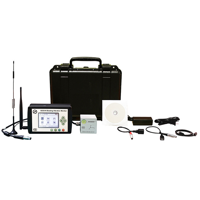 ODM Seismic Instruments Reliable Blasting Vibration Monitor 3 Channels
