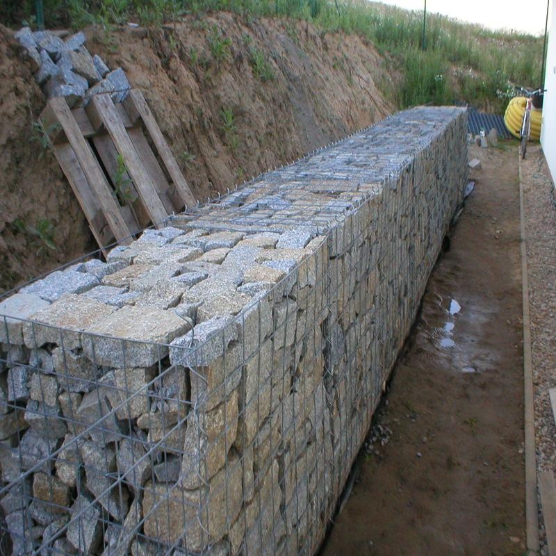 60x80mm Galvanized/PVC Coated Hexagonal Wire Netting Gabion Box for Your Sample Needs