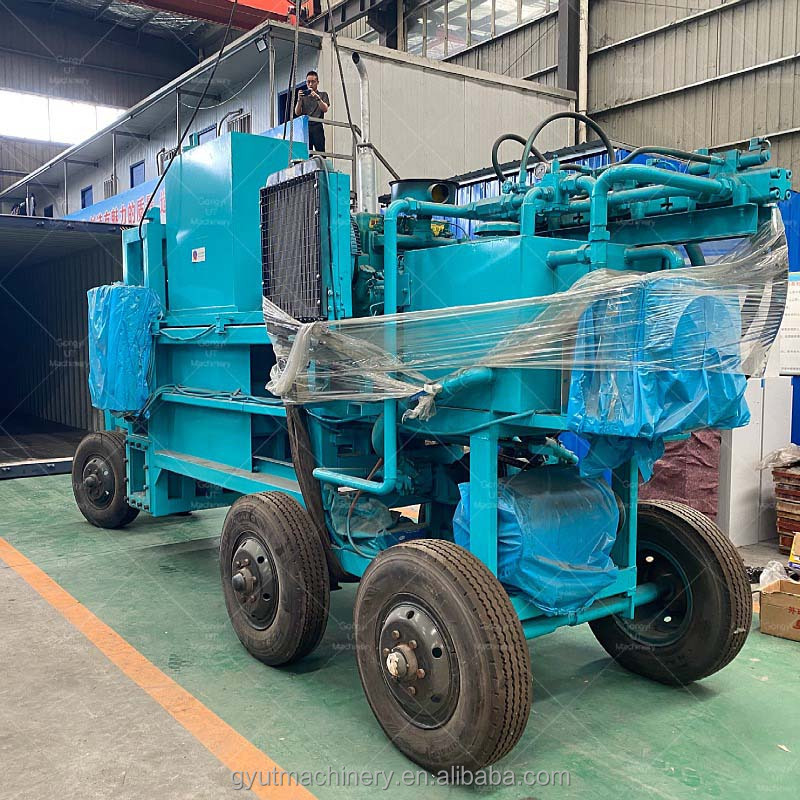500-700KG Hay Bale Compactor Alfalfa Baling Machine with Video Technical Support