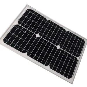 Monocrystalline 30w Solar Panel Bi Solar Panels For 12v Battery Charging Off
