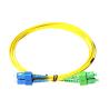 Buy cheap LC SC Duplex Fiber Jumper Patch Cord 1m with ISO9001 Certifaction from wholesalers