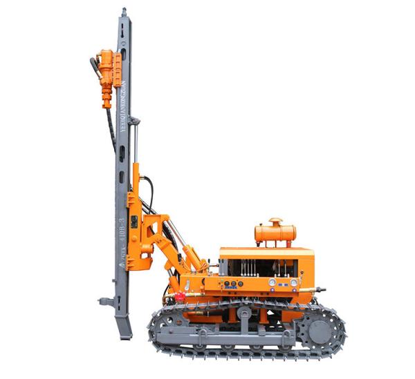 Dual Port DTH Drilling Rig With Yuchai 2115 37KW Diesel Engine ZGYX410B - D