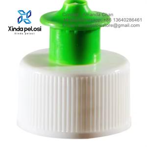 Custom Detergent Push-Pull Cap PP Screw Cap With Liner