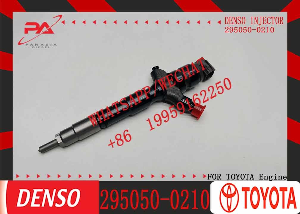 Hot Sale Engine Injector 2950500210 295050 0210 Common Rail Fuel Injector 23670-09340 295050-0210 for Toyota Hiace 3.0 d