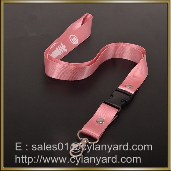 Custom Designed Nylon Lanyard with logo print