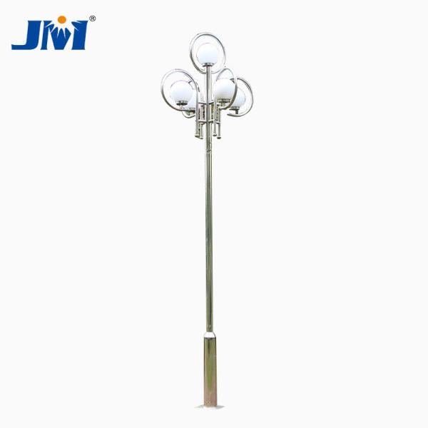 100w 150w 200W Outdoor Garden Pole Light Sphere Round 5 Lamp Caps