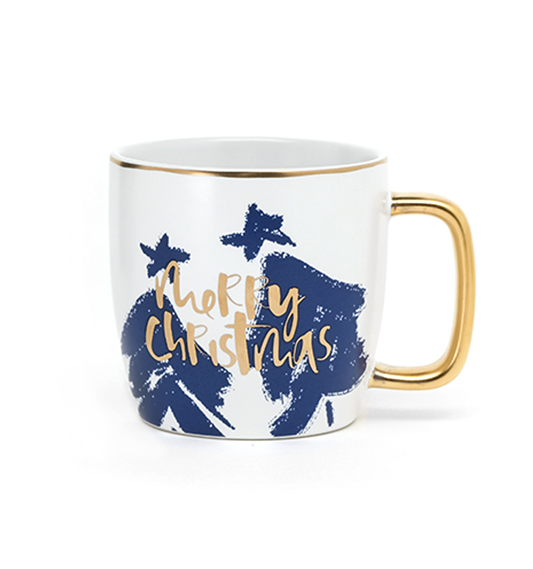 Custom Sublimation Mugs Coffee Camp Outdoor Christmas Ceramic Mug With Logo DW-01A04