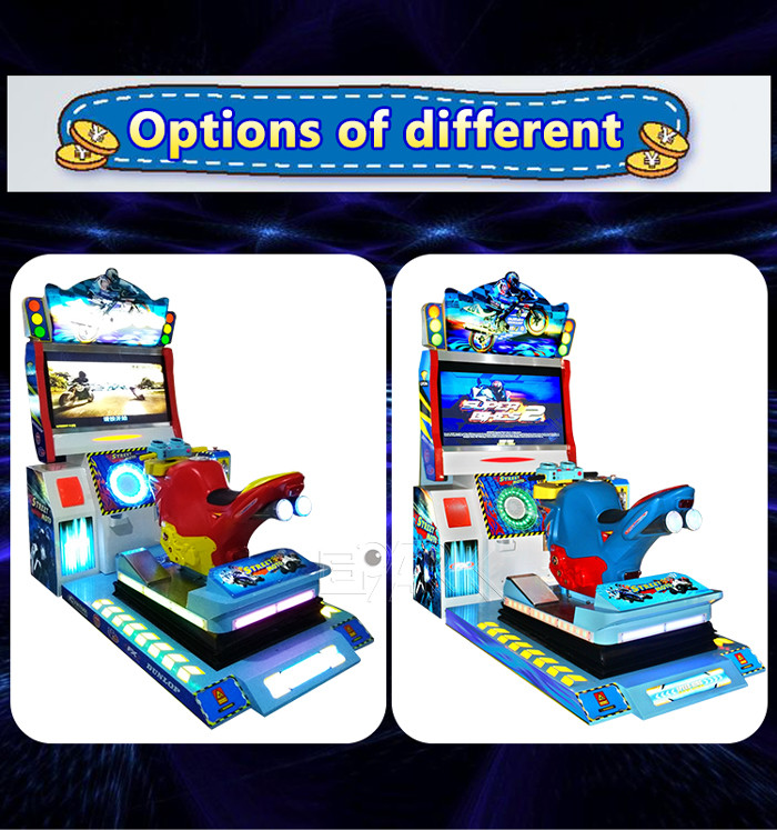 Adult Motorcycle Simulator Racing Car Arcade Machine for Amusement Park