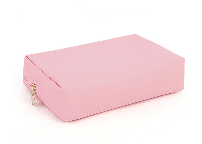 Simple And Bueatiful Zippered Cosmetic Bag Pouch For Lady Travelling