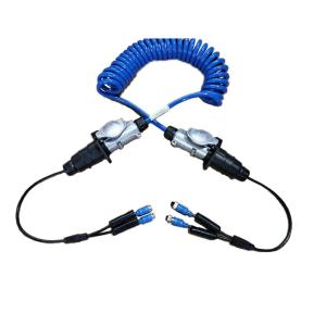 Custom Length 7 Pin Car Reverse Camera Cable For Rear View Camera System