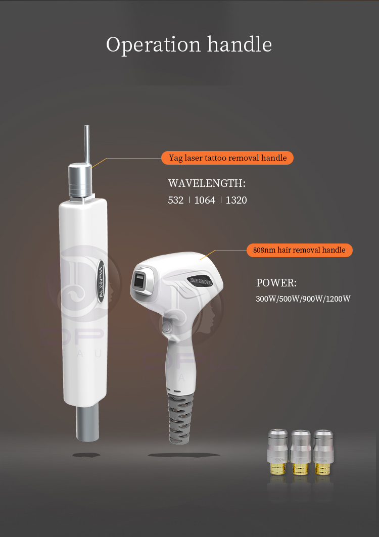 Permanent diode laser depilation hair removal machine diode yag painfree for laser hair removal
