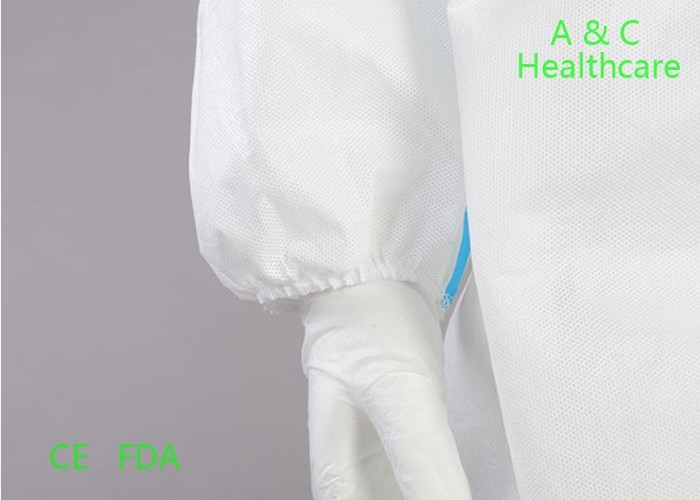 Medical Surgical Disposable Protective Coverall PP Non Woven Workwear Uniform