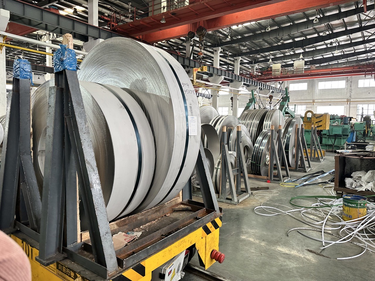 Customized Cold Rolled Stainless Steel Coil 10mm GB 201 Bending