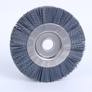  Scrubbing OD150 Abrasive Nylon Wire Wheel Brush Industrial grade Manufactures