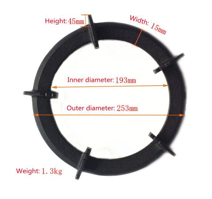 Sinopts OEM Gas Stove Bracket Pan Support Tripod Thickened Cast Iron Pan Support Stove Accessories