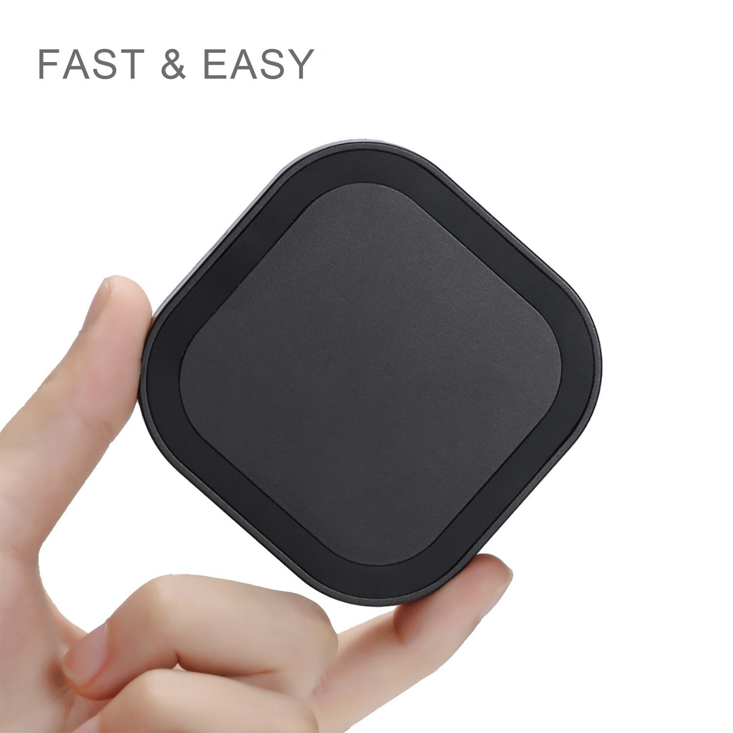 Qi-Certified Wireless Charging Pad for iPhone 5W/10W iPhone Wireless Charging Pad Stand