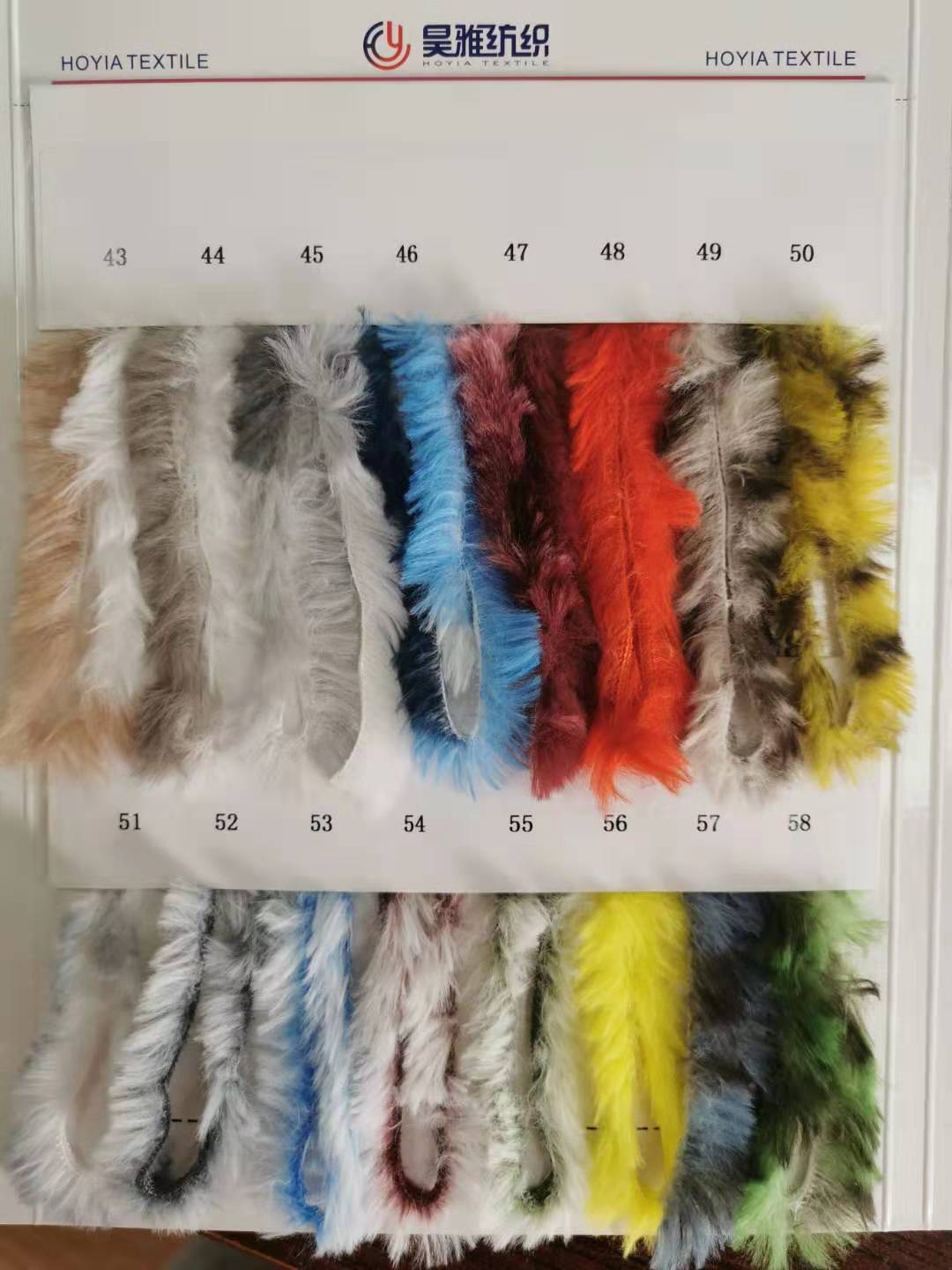 100% Polyester Coat Woman Faux Fur Yarn For Knitting
