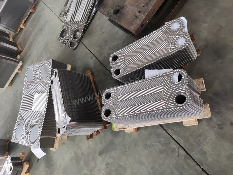Gasketed Hvac Plate Heat Exchanger Accessen Heat Transfer Plate