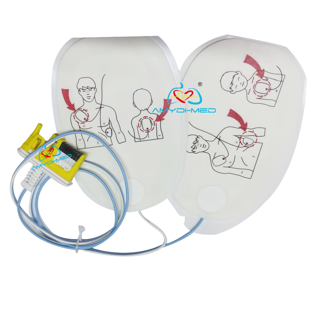 Medical Supplies AED Defibrillator Pad With Zoll 1.2 meters for Clinic and Hospital