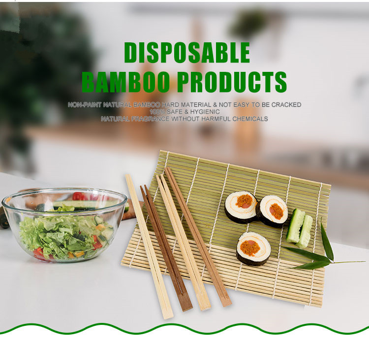 Sanitary Disposable Mao Bamboo Biodegradable Chopsticks